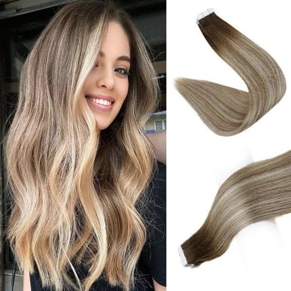 Sunny Hair Tape in Human Hair Extensions
